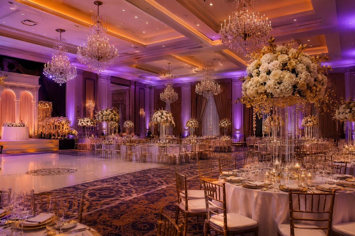 Producción integral de salón de eventos premium